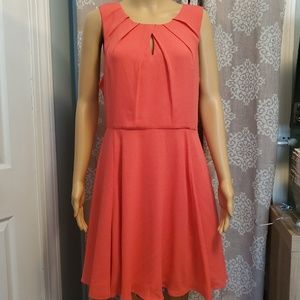 Express Pink Sleeveless Dress